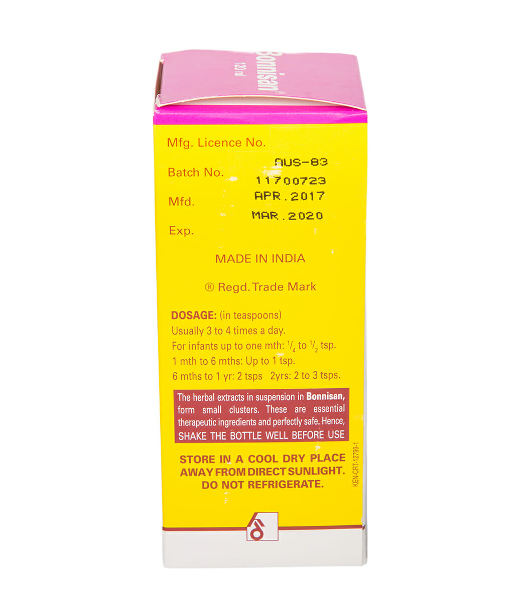 bonnisan gripe water ingredients