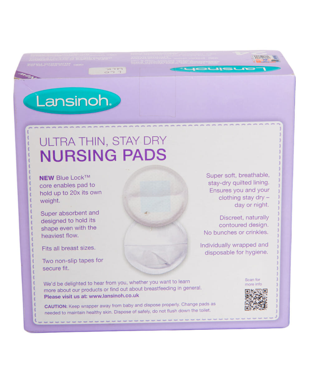 Lansinoh Manual Breast Pump free Disposable Nursing Pads 24's