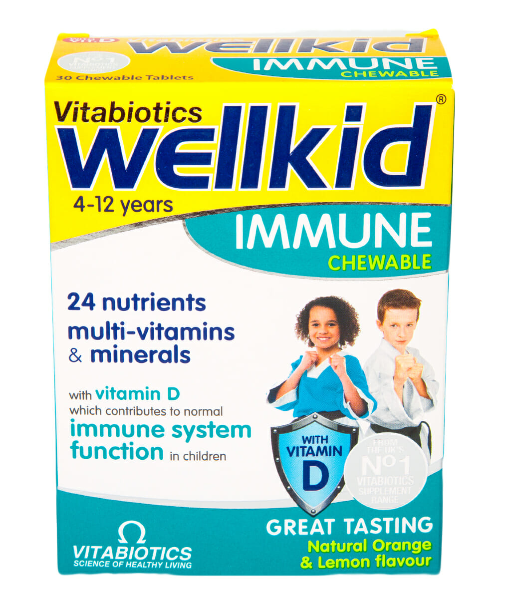 Vitabiotics Wellkid Immune Chewable 30tabs Kasha Kenyakasha Kenya