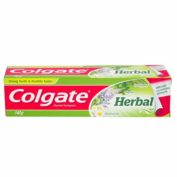 ingredients of colgate herbal toothpaste