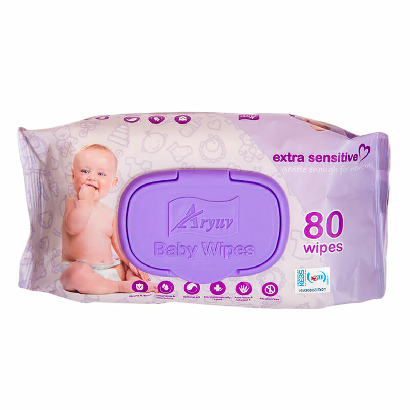 aryuv baby wipes