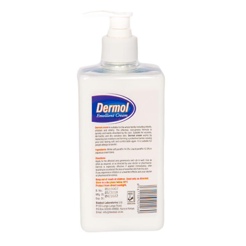 dermol topical cream