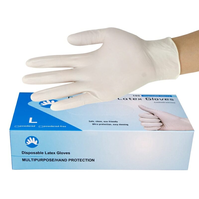 how much are latex gloves