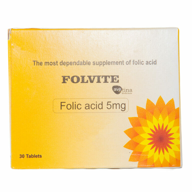 Folvite Folic Acid Tablets 5mg | Kasha KenyaKasha Kenya