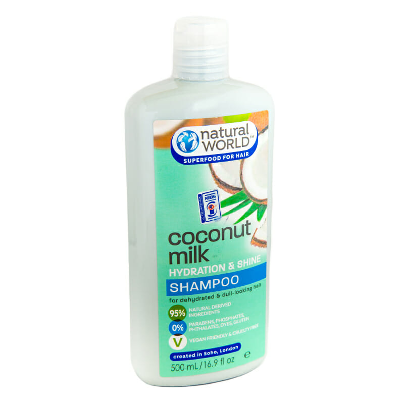 Healthy U Natural World Coconut Milk Shampoo 500Ml - Kasha KenyaKasha Kenya