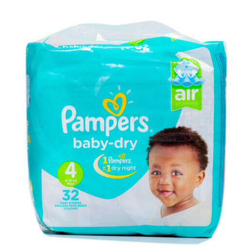 pampers baby dry s4