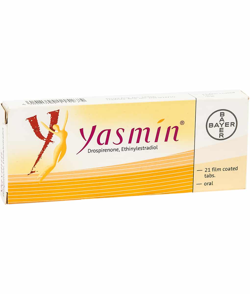 Yasmin 21 Tablets Kasha